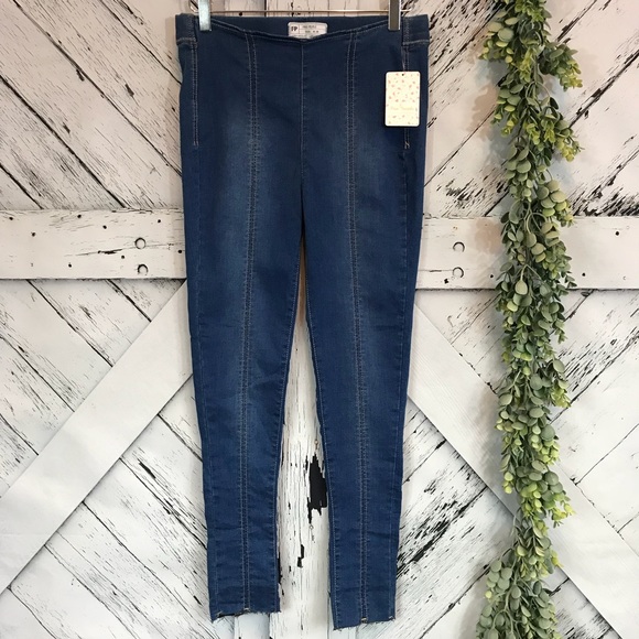 free people pull on skinny jeans